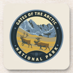Gates of the Arctic National Park Beverage Coaster