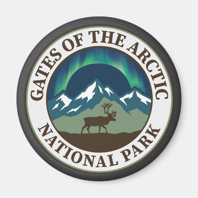 Gates of the Arctic National Park Magnet (Front)