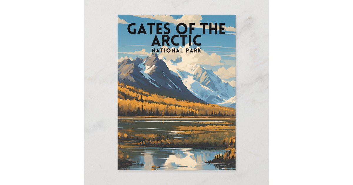 Gates of the Arctic Postcard | Zazzle