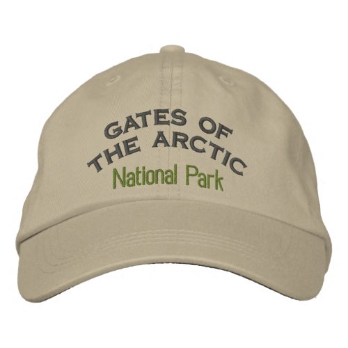Gates Of The Artic National Park Embroidered Baseball Hat