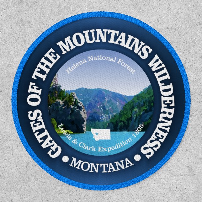 Gates of the Mountains Wilderness Patch (Front)