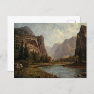 Gates of the Yosemite – Albert Bierstadt Postcard