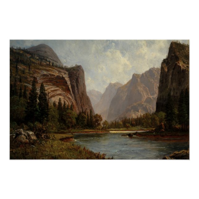 Gates of the Yosemite – Albert Bierstadt Poster (Front)