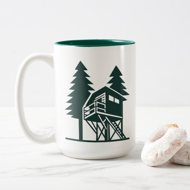 Gatesman Treehouse Coffee Mug (With Donut)
