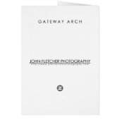 Gateway Arch Cards (Back)