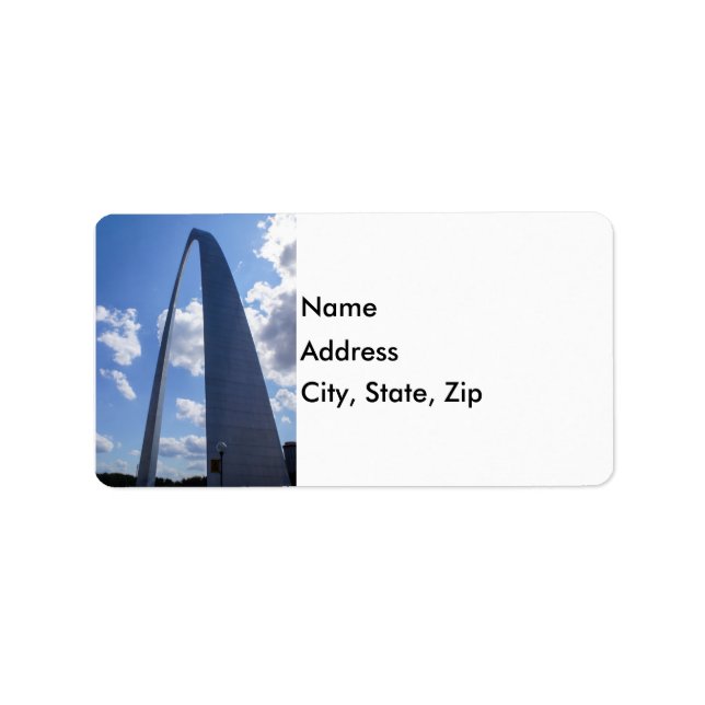 Gateway Arch Label (Front)