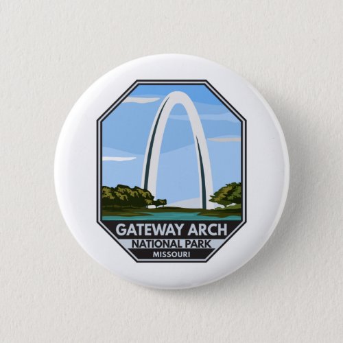 Gateway Arch National Park Missouri Button