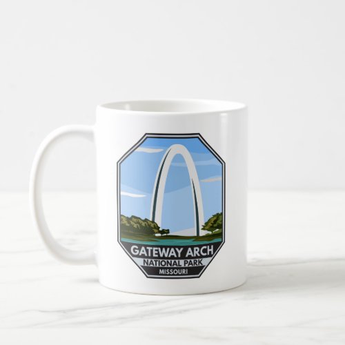 Gateway Arch National Park Missouri Coffee Mug