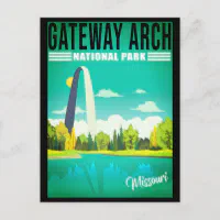 1960s St. Louis Missouri Gateway Arch by Vintage Images