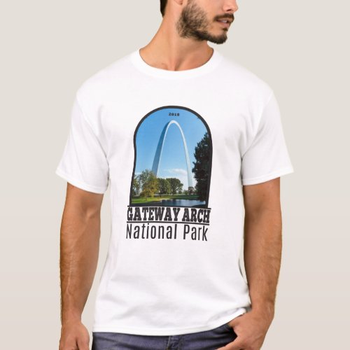 Gateway Arch National Park Missouri T_Shirt