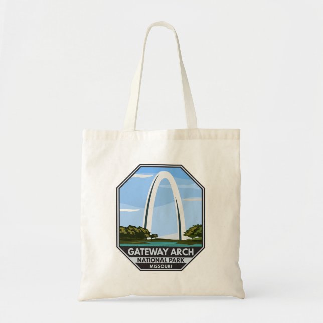Gateway Arch National Park Missouri Tote Bag (Front)