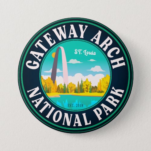 Gateway Arch National Park Saint Louis _ Missouri  Button