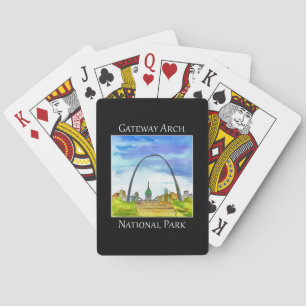 Gateway arch national park, St. Louis Poker Cards