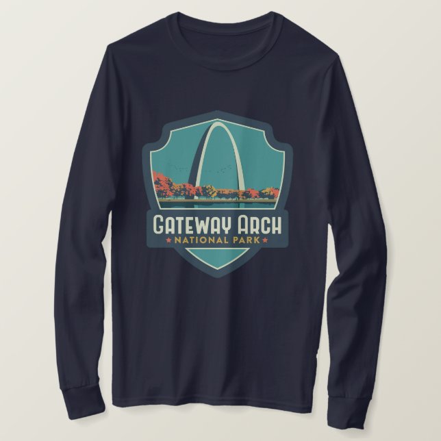 Gateway Arch National Park T-Shirt (Design Front)