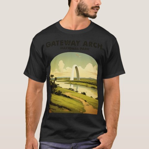 Gateway Arch National Park T_Shirt