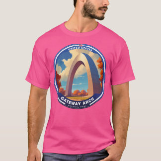 Gateway Arch National Park Usa T-Shirt