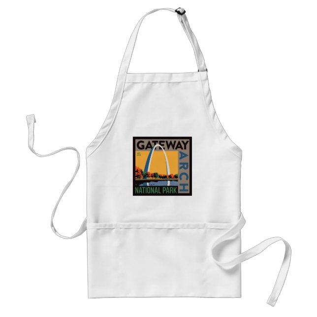 Gateway Arch | St. Louis, Missouri Adult Apron (Front)