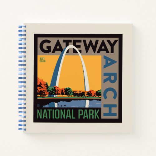 Gateway Arch  St Louis Missouri Notebook