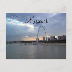 Gateway Arch St. Louis Missouri Postcard