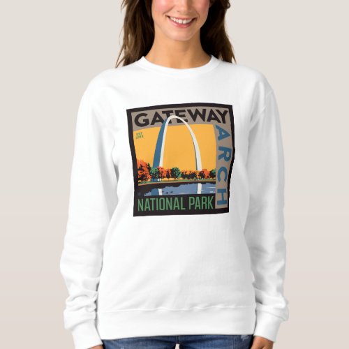 Gateway Arch  St Louis Missouri Sweatshirt