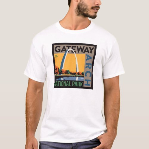Gateway Arch  St Louis Missouri T_Shirt