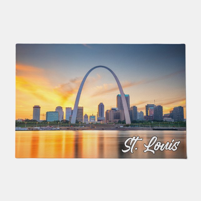 Gateway Arch, St. Louis, Missouri, USA Doormat (Front)