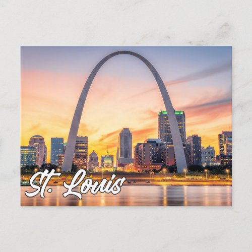 Gateway Arch St Louis Missouri USA Postcard