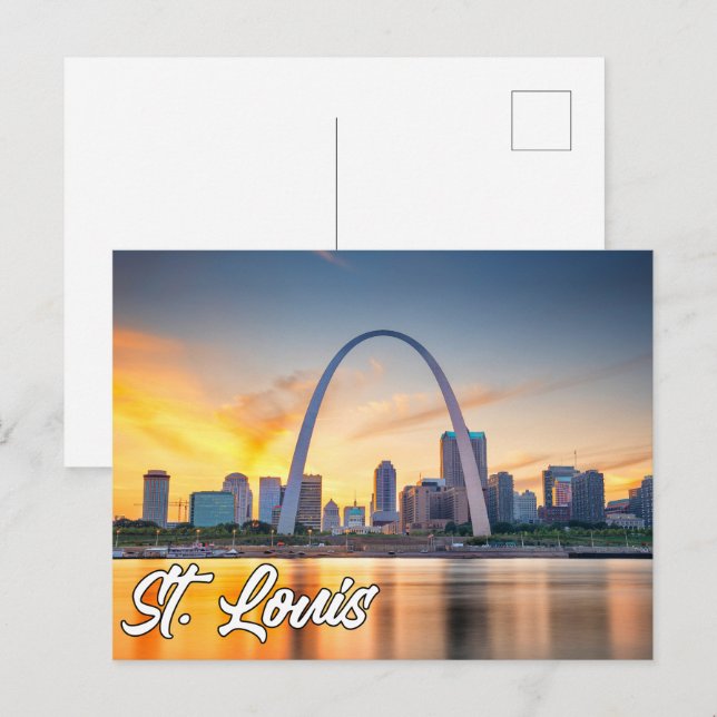 Gateway Arch, St. Louis, Missouri, USA Postcard (Front/Back)