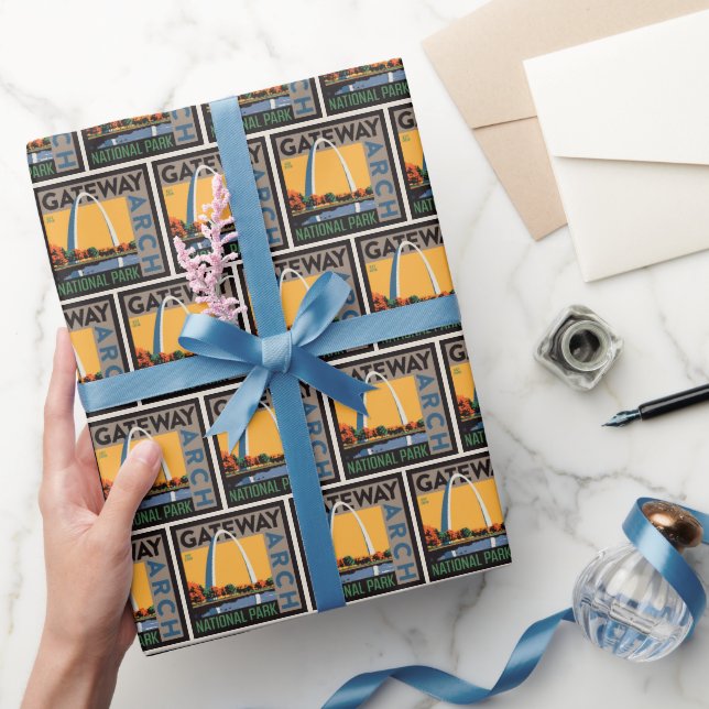 Gateway Arch | St. Louis, Missouri Wrapping Paper (Gifting)