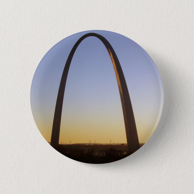 Gateway Arch, St. Louis, MO Pinback Button (Front)