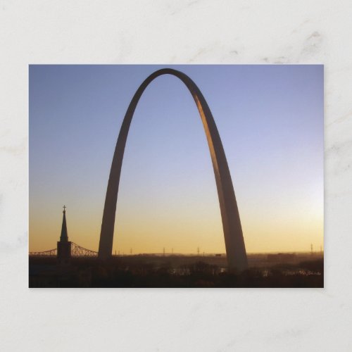 Gateway Arch St Louis MO Postcard