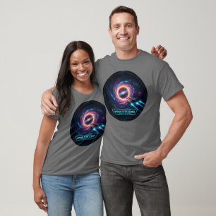 Gateway Cosmos Black Hole Sci-Fi T-Shirt
