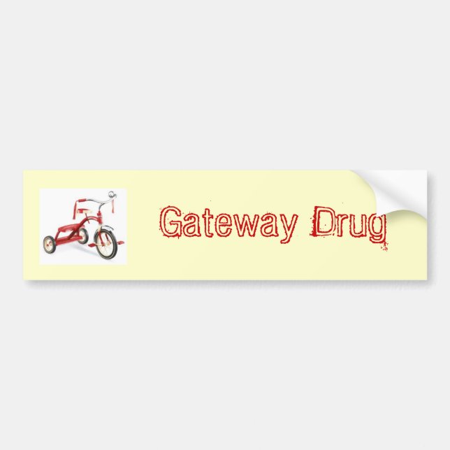 Gateway Drug Bumper Sticker (Front)