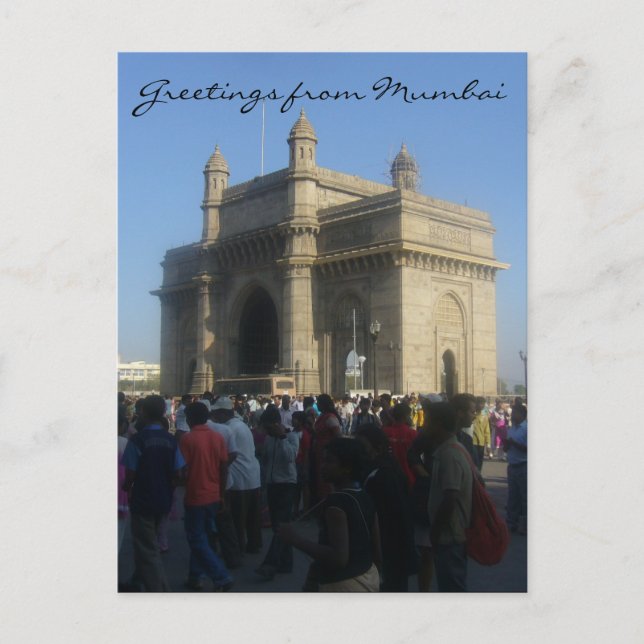 gateway mumbai postcard (Front)