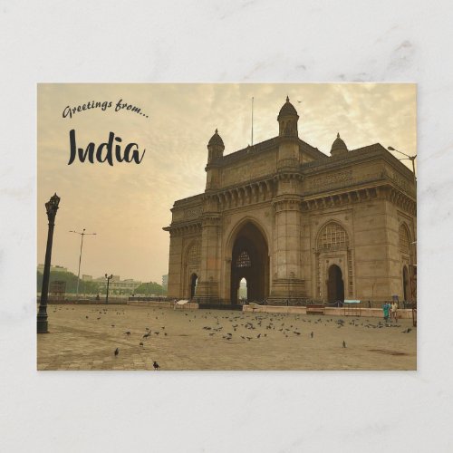 Gateway of India Mumbai Maharashtra India Postcard