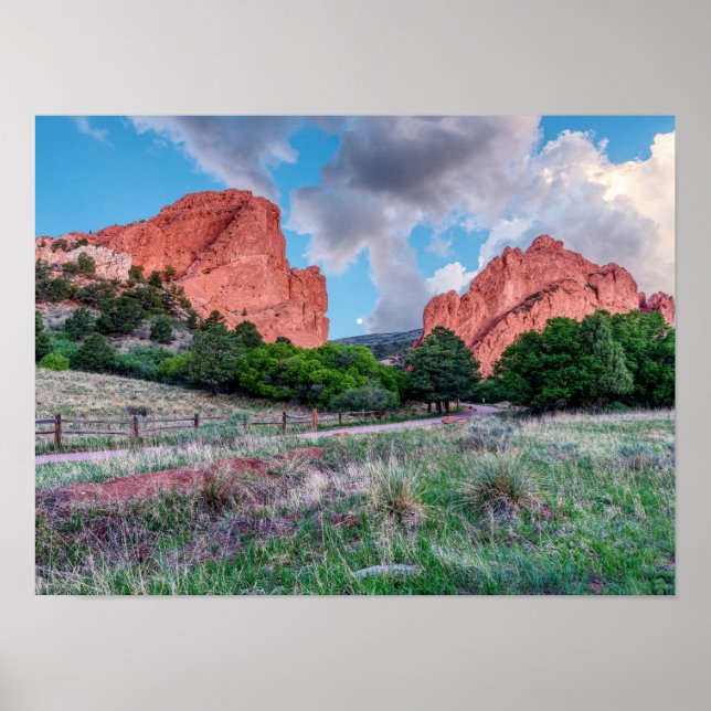 Gateway Rocks Garden Of The Gods Poster (Front)