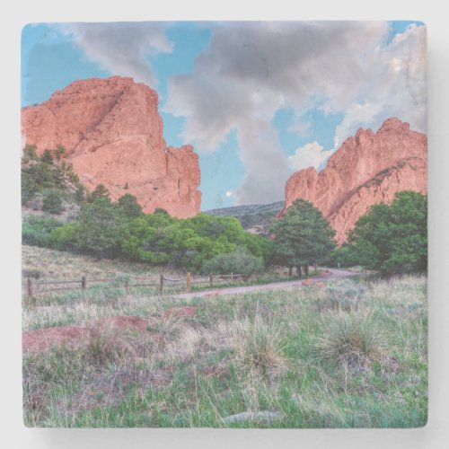 Gateway Rocks Garden Of The Gods Stone Coaster