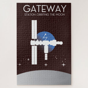 Gateway - Station orbiting the moon Jigsaw Puzzle