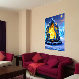 Gateway to Hell   AI Art  Poster