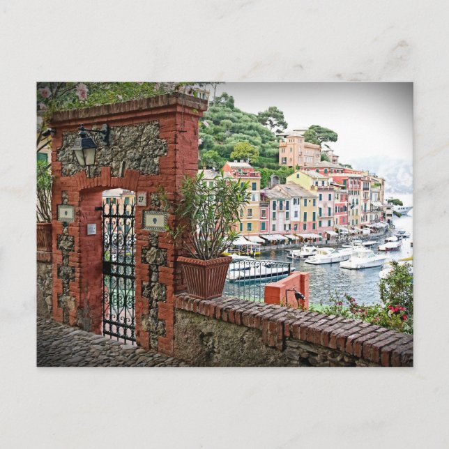 Gateway to Portofino, Italia Postcard (Front)