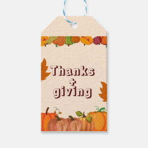 "Gather & Give Thanks: Join Us for a Thanksgiving Gift Tags