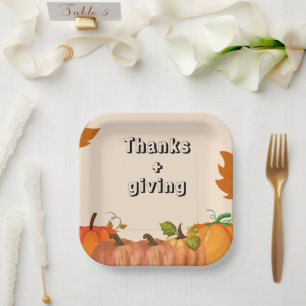 "Gather & Give Thanks: Join Us for a Thanksgiving Paper Plates