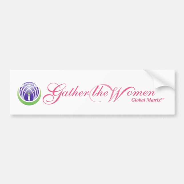 Gather the Women Bumper Sticker (Front)
