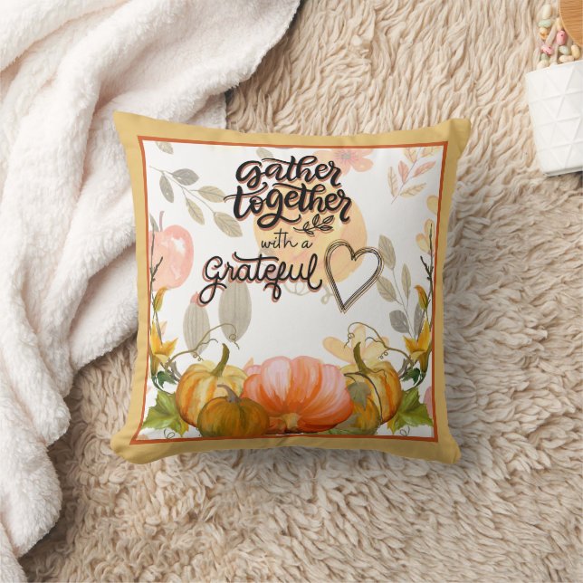 Gather Together Fashion Pillow (Blanket)