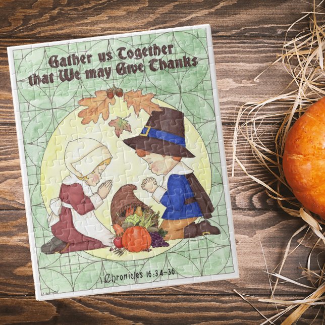 Gather Us Together Pilgrim Jigsaw Puzzle (Creator Uploaded)