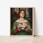 Gather Ye Rosebuds | John William Waterhouse Poster