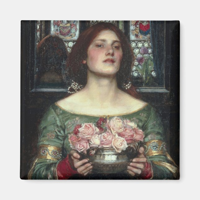 Gather Ye Rosebuds Magnet (Front)