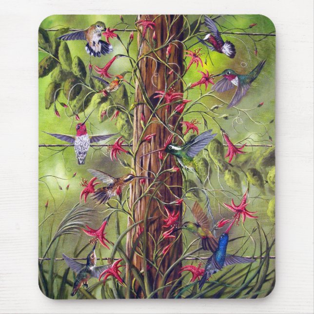 GATHERING AT THE FENCEPOST MOUSE PAD (Front)