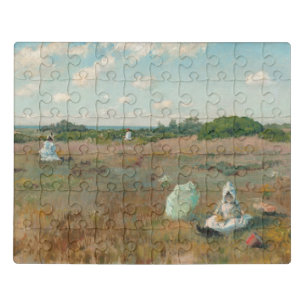Gathering Autumn Flowers, 1894-5 (oil on canvas) Jigsaw Puzzle