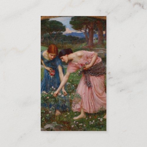 Gathering Flowers Business Card Templates